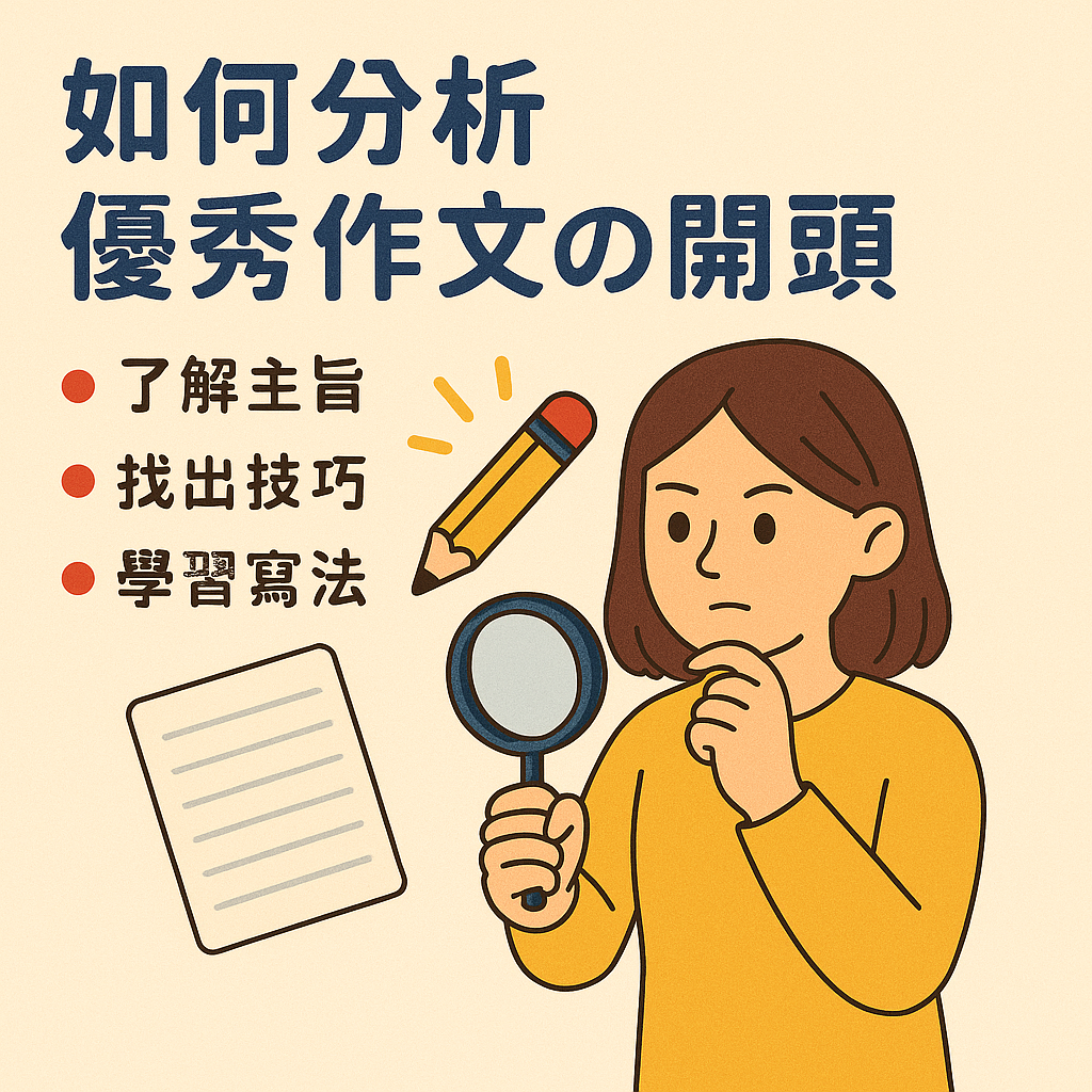 ChatGPT Image 2025年5月17日 上午10_16_56 如何分析優秀作文的開頭