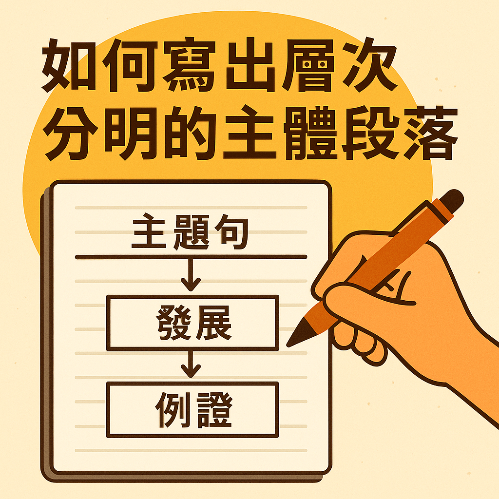 ChatGPT Image 2025年5月20日 下午04_41_40 如何寫出層次分明的主體段落