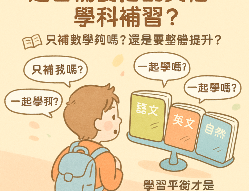 是否需要搭配其他學科補習