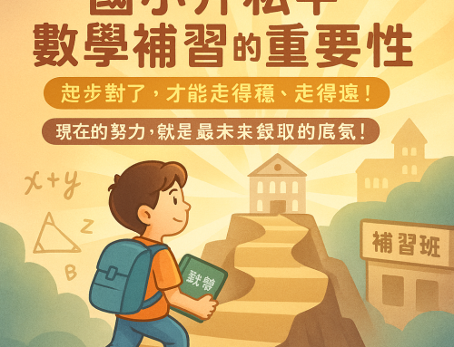 國小升私中數學補習的重要性