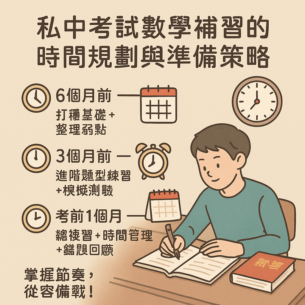 ChatGPT Image 2025年5月31日 上午09_58_14 私中考試數學補習的時間規劃與準備策略