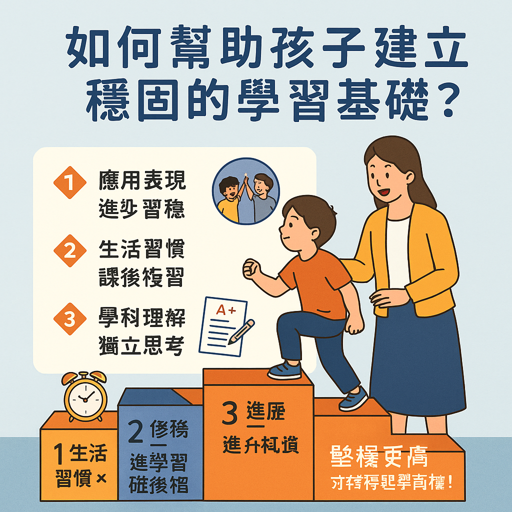 ChatGPT Image 2025年5月31日 下午01_35_43 如何幫助孩子建立穩固的學習基礎
