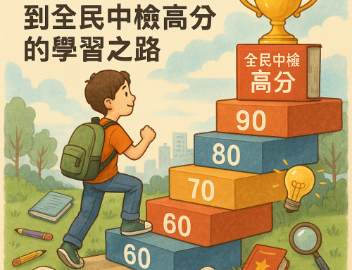 孩子如何從基礎到全民中檢高分的學習之路